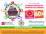 Carnaval de Ofertas Auto Shopping Internacional em Guarulhos