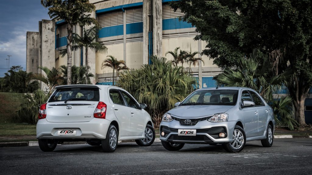 Toyota Etios 2018: Simulação de financiamento